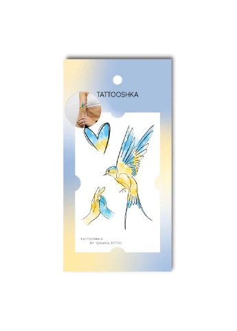 Набор наклеек на пасхальные яйца "Ласточка/Home" Tattooshka (386510095)