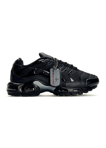 Чорні Осінні кросівки чоловічі nike No Brand Air Max Plus All Black