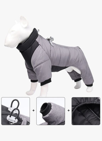 Синтепоновий комбінезон для котів Pet Style "DuoMM" Синій XL No Brand - (323235704)