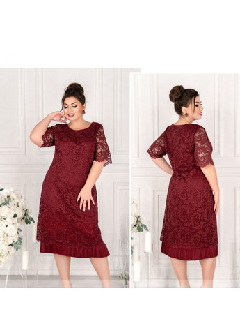 Темно-вишневое платье Liton