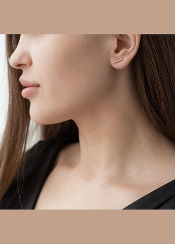 Золоті сережки-пусети Мінімум с06752 Oniks (264644340)