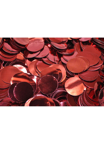 Красные кружочки фольгированные No Brand (368969883)