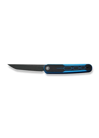 Нож складной KwaiQ Milled Blue/Black C23015-3, вес 59.7 г, с клинком Nitro-V, тип замка Liner Lock, для туризма Civivi (395594320)