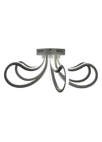 Люстра светодиодная потолочная LED светильник для квартиры на потолок лэд с пультом 25583 Белый 26х71х71 см. Sunnysky (364763052)