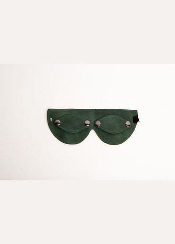 Маска шкіряна Blind eyes зелена MS-3 Edena (307925892)
