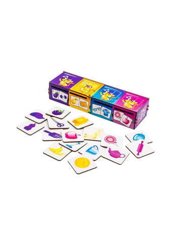 Дитячий Сортер Монтессорі "По кольорах" Puz 37788 PuzzleOK (364125589)