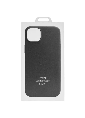 Шкіряний чохол Leather Case with MagSafe and Animation для Apple iPhone 16 Pro (6.3") No Brand (386604049)