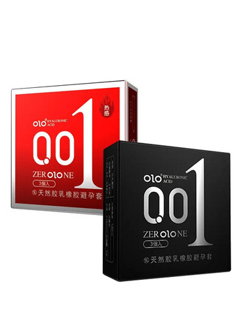 Ультратонкі презервативи ZERO ONE 3 шт. OLO (284279122)