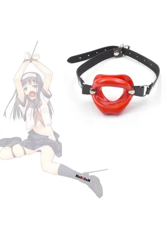 Кляп губи для БДСМ ігор Gag No Brand (402250903)