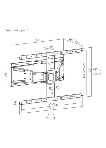 Кронштейн Slim64 UniBracket (315482741)
