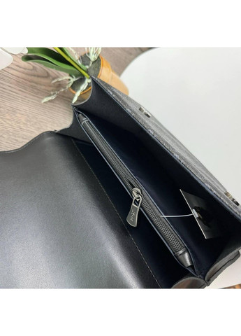 Жіноча міні сумочка клатч чорна на плече екошкіряна ProDobro (363259279)