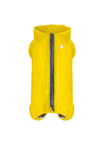Дождевик для собак Clothes, водонепроницаемый, XS25, В 36-38 см, С 26-28 см, желтый WAUDOG (360601248)