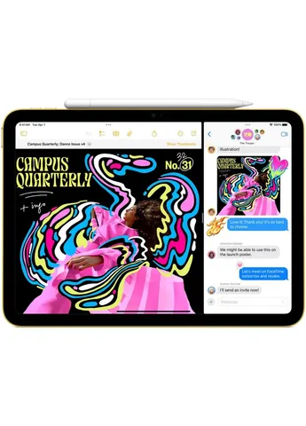 Планшет iPad 11" 2025 Wi-Fi 128GB Yellow (MD4D4TY/A) Apple (385201544)