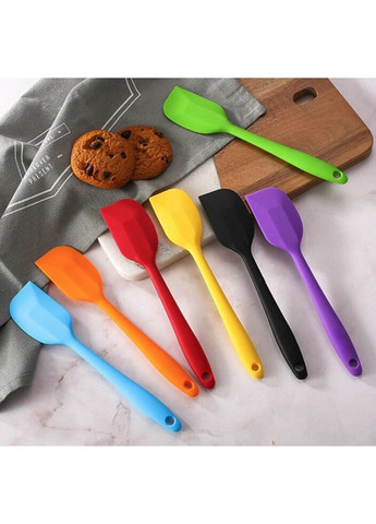 Лопатка кухонная силиконовая 5387 20.5 см мятная No Brand (322124452)