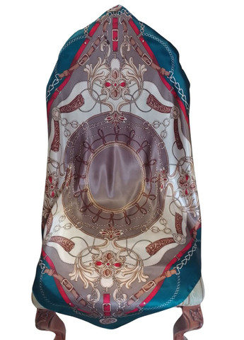 Шелковый платок Абстракция с цепочками JAGO (290561702)