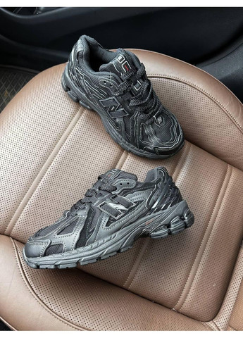 Черные демисезонные кроссовки мужские new balance 1906d black leather нью беланс 1906d No Brand