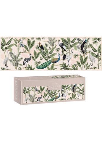 Пазли тришарові панорамні Secret Garden 2, 32х96 см, 1000 елементів () Interdruk 326256 (370499156)