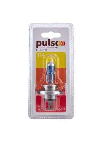 Лампа галогенная H4/P43T 12v100/90w super white/блистер PULSO (386225939)