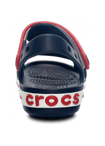 Дитячі сандалі Крокс Kids Sandal Navy Red 12856 Crocs Crocband (326492354)