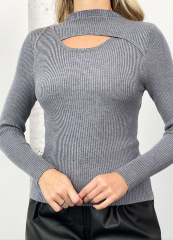 Кофта в рубчик с вырезом спереди Tik-Tak (369971309)