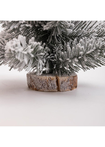 Искусственная новогодняя мини елка "Полонинская" зимняя 25 см SOK-M-04-1 LUGI (368767479)