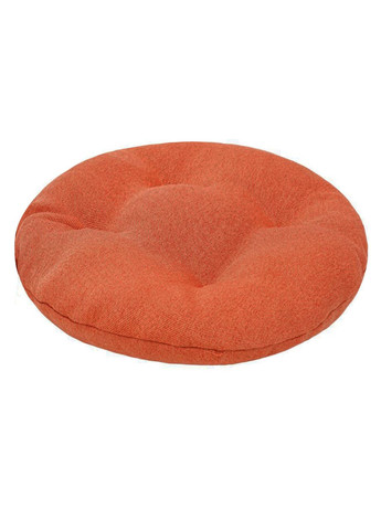 Подушка для крісла кокона рогожка см помаранчевий No Brand (324830661)