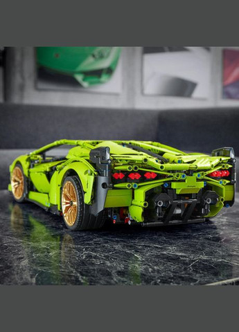 Конструктор Technic Lamborghini Sian FKP 37 (42115), 3696 деталей совместимый с lego лего No Brand (359447450)