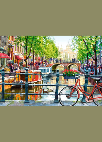 Пазл "Пейзаж, Амстердам", 1000 шт (C103133) Castorland (290841602)