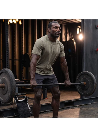 Футболка тактична потовідвідна PT-R Charge Short Sleeve Top 2.0 Sage Green Heather 5.11 Tactical (382247112)