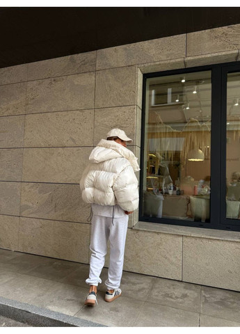 Молочный зимний Пуховик milirud