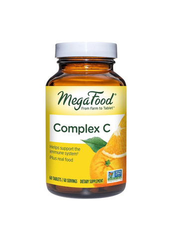 Витамины и минералы Complex C, 60 таблеток MegaFood (293341296)