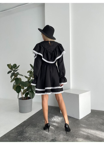 Чорна сукня, колір чорний Fashion