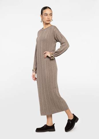 Бежева кежуал сукня жіноча бежева Arber