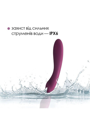 Вібратор для точки G з інтелектуальним режимом Amy 2 Violet Svakom (315498296)
