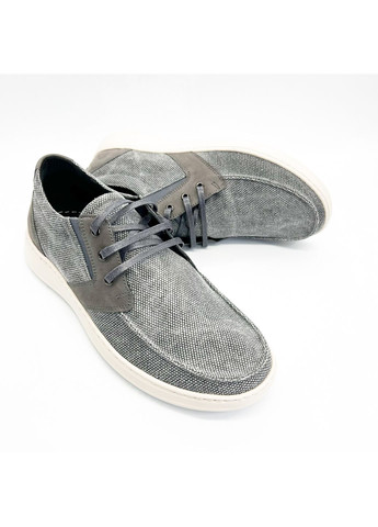 Серые мокасины (р) текстиль 0-2-2-8452 Stepter