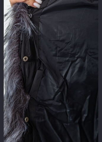 Чорна демісезонна куртка жіноча, колір чорний, Ager