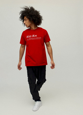 Червона футболка чоловіча YAPPI