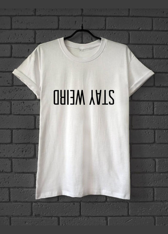 Футболка YOUstyle Stay Weird 0588 Gildan (279540695)