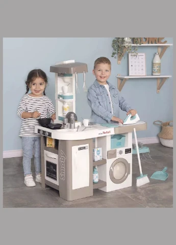 Ігровий набір Tefal Інтерактивний набір 2в1 Кухня і пральня (311050) Smoby (331164260)