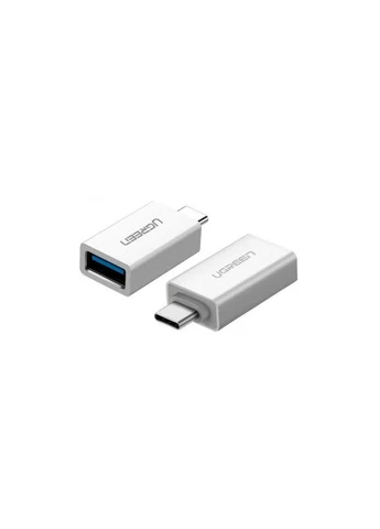 Переходник OTG USB 3.0 AF to USB-C US173 White (30155) Ugreen (386496567)