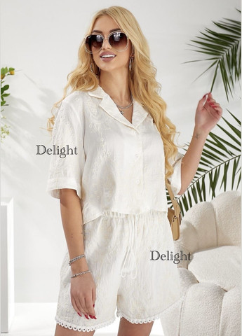 Трендовий костюм з натуральної прошив відмінної якості No Brand (332051574)