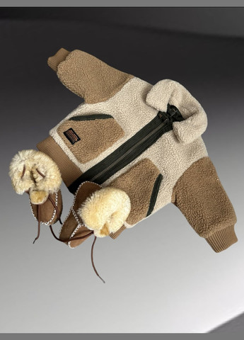 Коричневая демисезонная куртка Next Baby