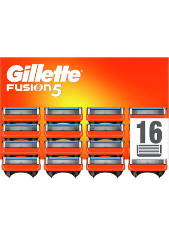 Змінні картриджі для гоління Fusion5 (16 шт) Gillette (278773552)