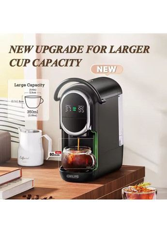 CAFELFFE 4-в-1 Автоматическая Капсульная Кофемашина 19 BAR, (Dolce Gusto, Nespresso, ESE Pods и Молотым Кофе) No Brand (363969725)