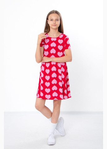 Червона сукня для дівчинки (підліткова) (p-14538) Носи своє (296920579)