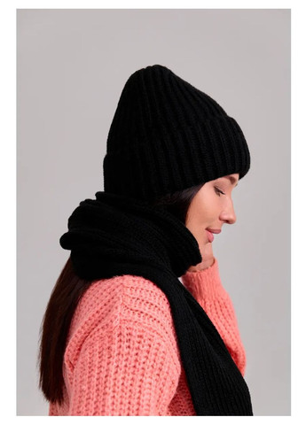 Женский зимний комплект шапка + шарф - Сандра No Brand Жіночий зимовий комплект (362185461)