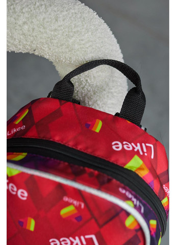 Фіолетовий міні-рюкзак з принтом Likee, поліестер, зі світловідбивними елементами, компактний та зручний Intruder (349238470)