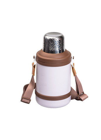 Термос для туризму Vacuum Cup 1,5 л з фліп кришкою та складаними ручками Yiwu (360456755)