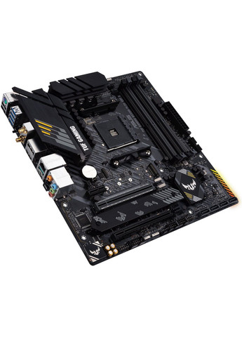 Материнcька плата TUF GAMING B550M-PLUS WIFI II sAM4 B550 4xDDR4 M.2 HDMI DP Wi-Fi BT mATX Asus (314749148)