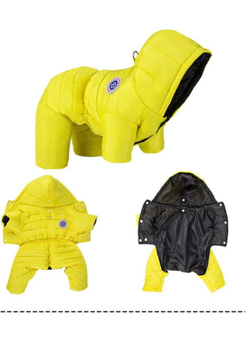 Комбинезон для собак и котов Yellow M желтый A: 27 см B: 34 см C: 28 см 6926 Ecotoys (275395005)